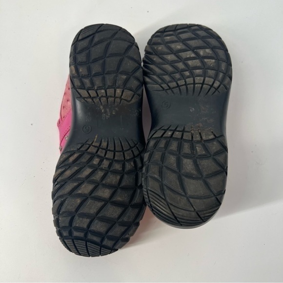 DOUBLE H boots slip on western pink slide shoes size 5 - Picture 4 of 6